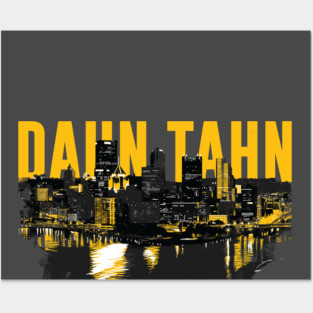 Dahn Tahn Pittsburgh Skyline Posters and Art