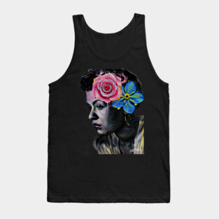 Queens Never Die : Billie Holiday Tank Top