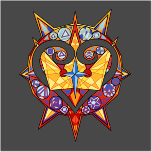 Kingdom Hearts Sygil Posters and Art