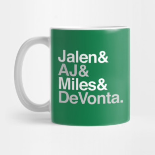 Helvetica Eagles Flock Mug