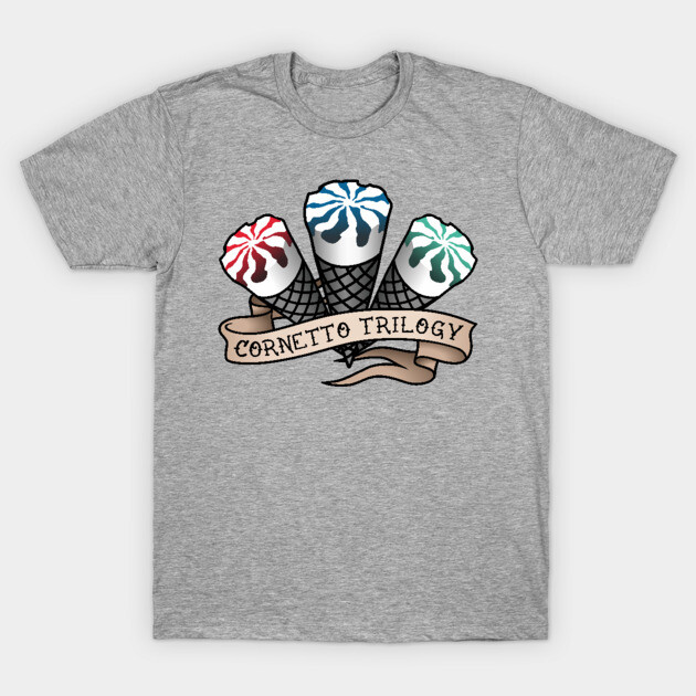 Cornetto Trilogy Tattoo Cornetto Trilogy T-Shirt TeePublic