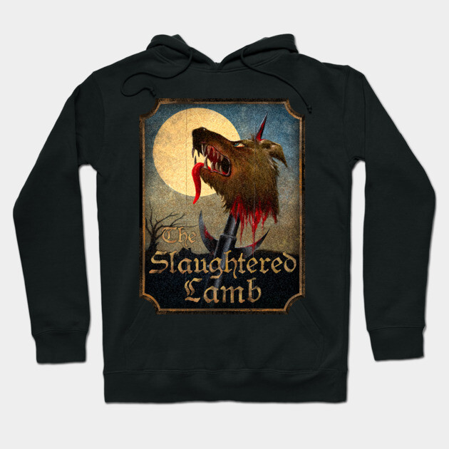 The Slaughtered Lamb Hoodie by Bernardo Rosado