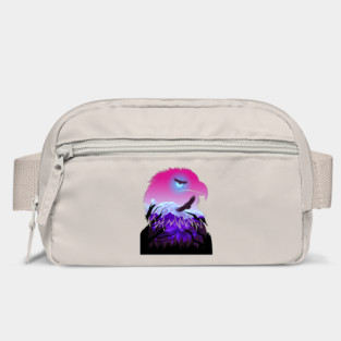 eagle forest double Exposure Bag