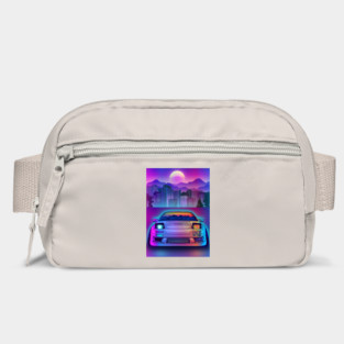 Neon Mazda RX7 Miata Synthwave Bag