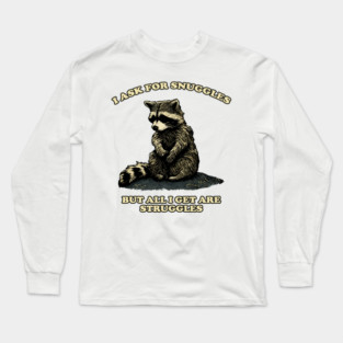 Raccoon Long Sleeve T-Shirt