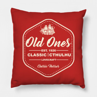 "Old Ones" Cthulhu Funny Aftershave Parody Design Pillow