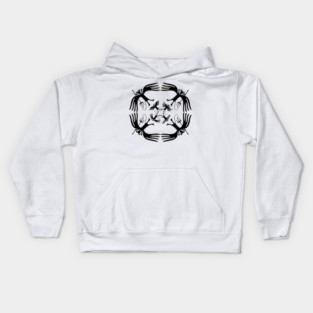 Demonic circle Kids Hoodie