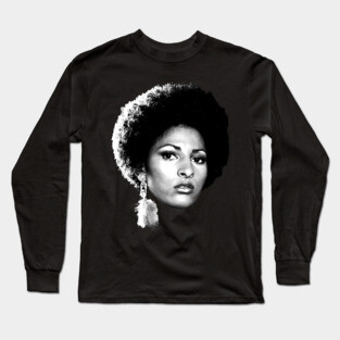 Pam Grier, Black Beauty Long Sleeve T-Shirt