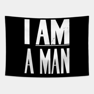 I Am A Man, Civil Rights, Black History Tapestry