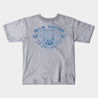 Blue Water Deep Sea Salvage Kids T-Shirt