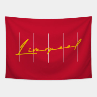 Liverpool - Retro Tapestry