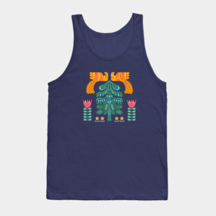Scandinavian Summer Sunrise Tank Top