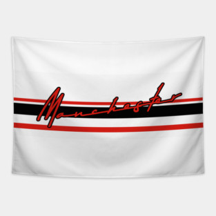 Manchester United - Retro v2 Tapestry