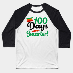 100 Days Of School Cute T-shirt Baseball T-Shirt
