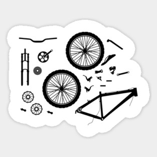 Bike Parts Sticker