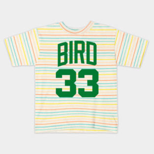 Larry Bird - Jersey White Kids T-Shirt