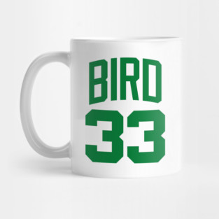 Larry Bird - Jersey White Mug