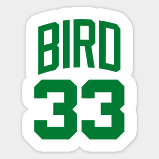Larry Bird - Jersey White Magnet
