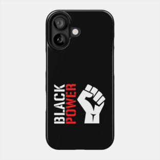 Black Power, black history, black culture Phone Case