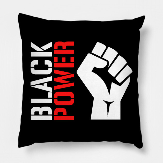 Black Power, black history, black culture Pillow by UrbanLifeApparel