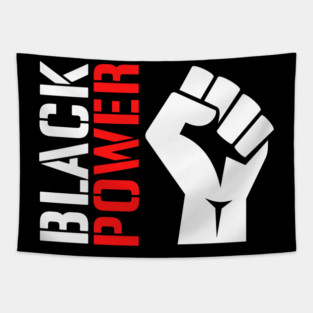 Black Power, black history, black culture Tapestry