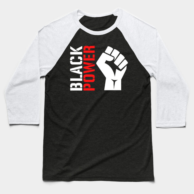 Black Power, black history, black culture Baseball T-Shirt by UrbanLifeApparel