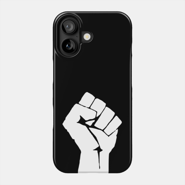 Black Power, Protest, Black Power Fist Phone Case by UrbanLifeApparel