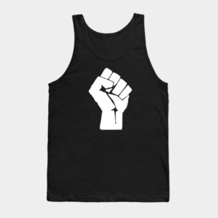 Black Power, Protest, Black Power Fist Tank Top
