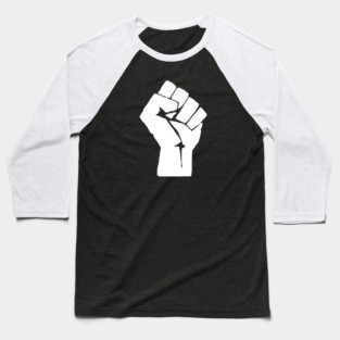 Black Power, Protest, Black Power Fist Baseball T-Shirt