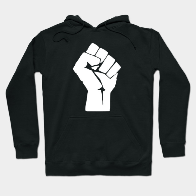 Black Power, Protest, Black Power Fist Hoodie by UrbanLifeApparel