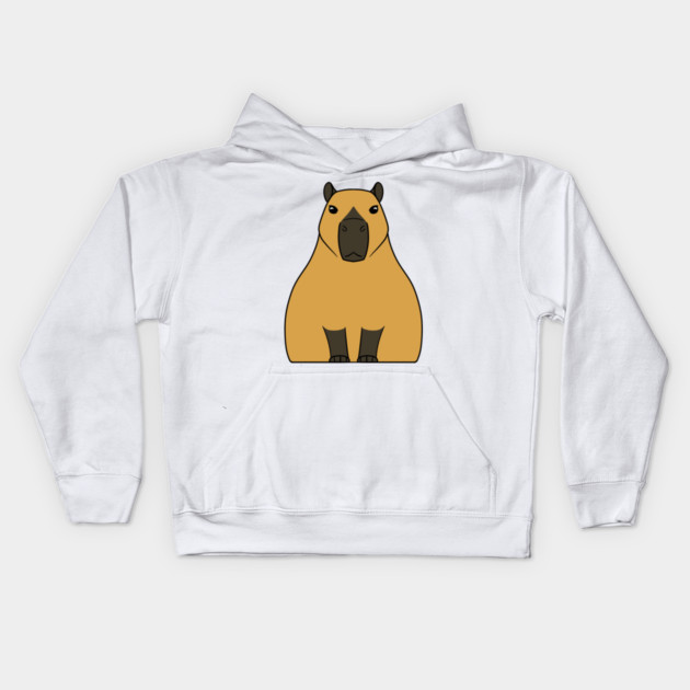 Capybara Kids Hoodie by DeguArts