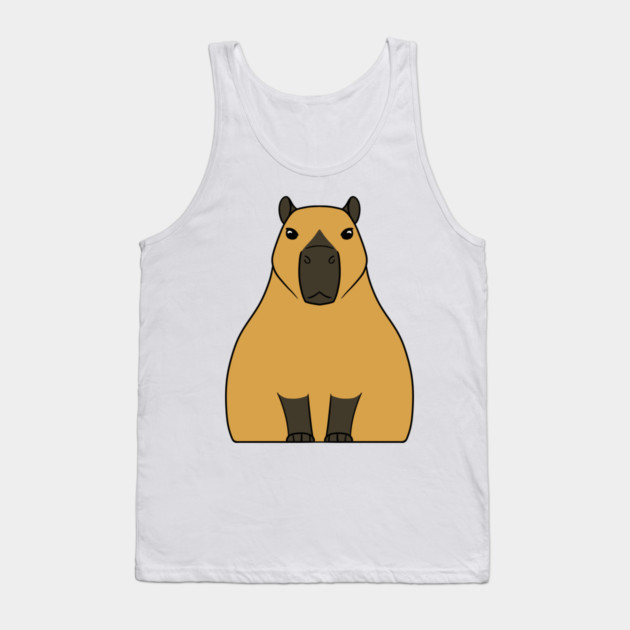 Capybara Tank Top by DeguArts