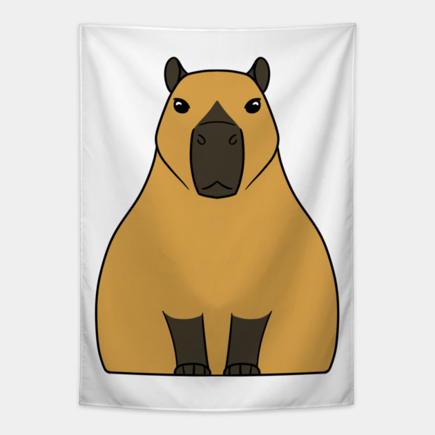 Capybara Tapestry by DeguArts