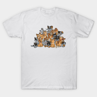 Cattle Dog Pile T-Shirt