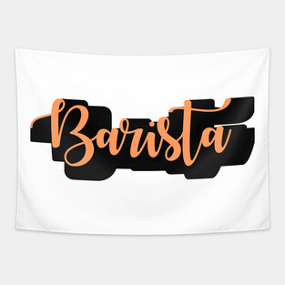Barista Tapestry