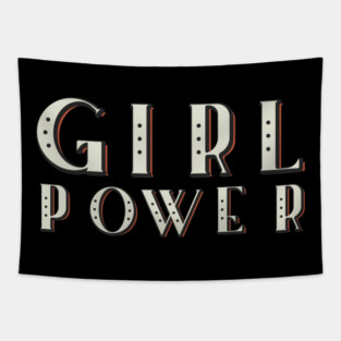 Girl Power Tapestry
