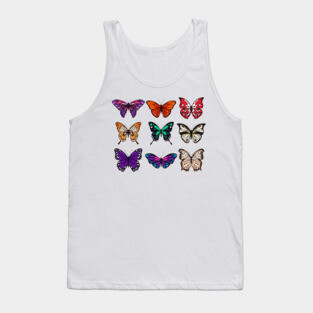 Butterflies Tank Top