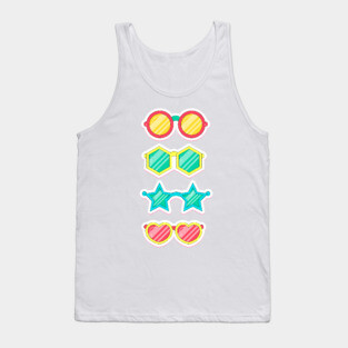 Comic Illustration Tank Top