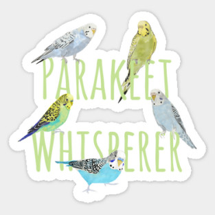 Parakeet Whisperer Magnet