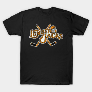 Defunct Muskegon Lumberjacks Hockey Team T-Shirt