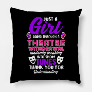 Theatre Withdrawal Pillow