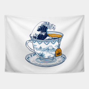The Great Kanagawa Tea Tapestry