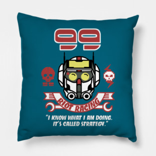 99 Riot Racing Pillow