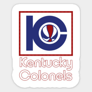 DEFUNCT - Kentucky Colonels Sticker