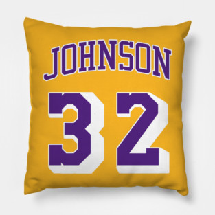 Magic Johnson - Jersey Yellow Pillow