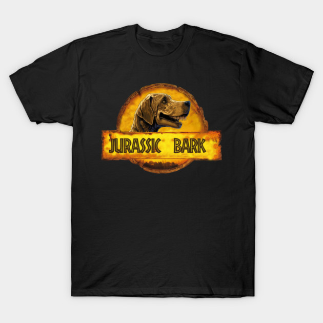 Funny Jurassic Dog T-Shirt by softgraphics
