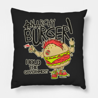 ANARCHY BURGER! Pillow