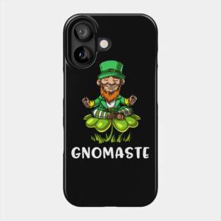 Leprechaun St Patricks Yoga Phone Case