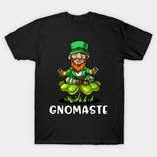 Leprechaun St Patricks Yoga T-Shirt