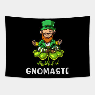Leprechaun St Patricks Yoga Tapestry